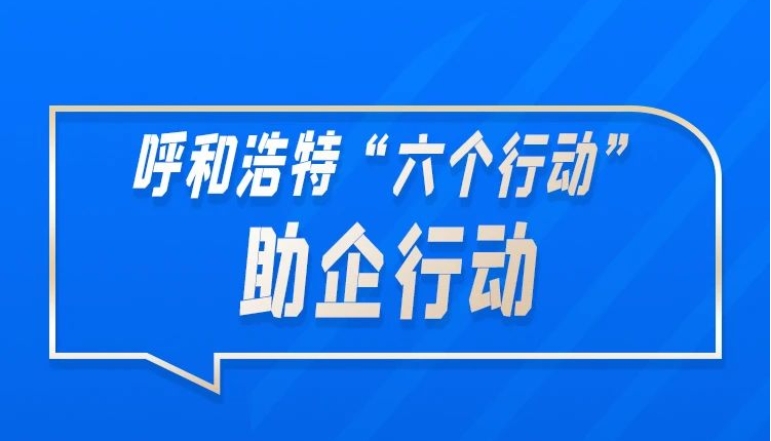 呼和浩特“六个行动”动起来——“助企行动”多向发力