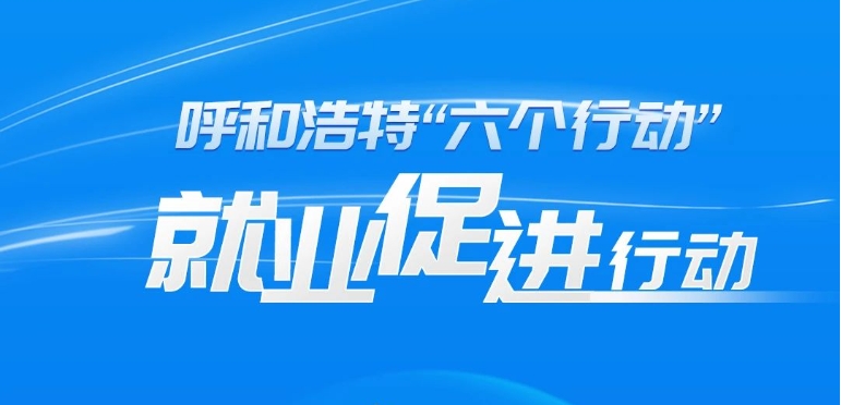 呼和浩特“六个行动”动起来——“就业促进行动”号角吹响