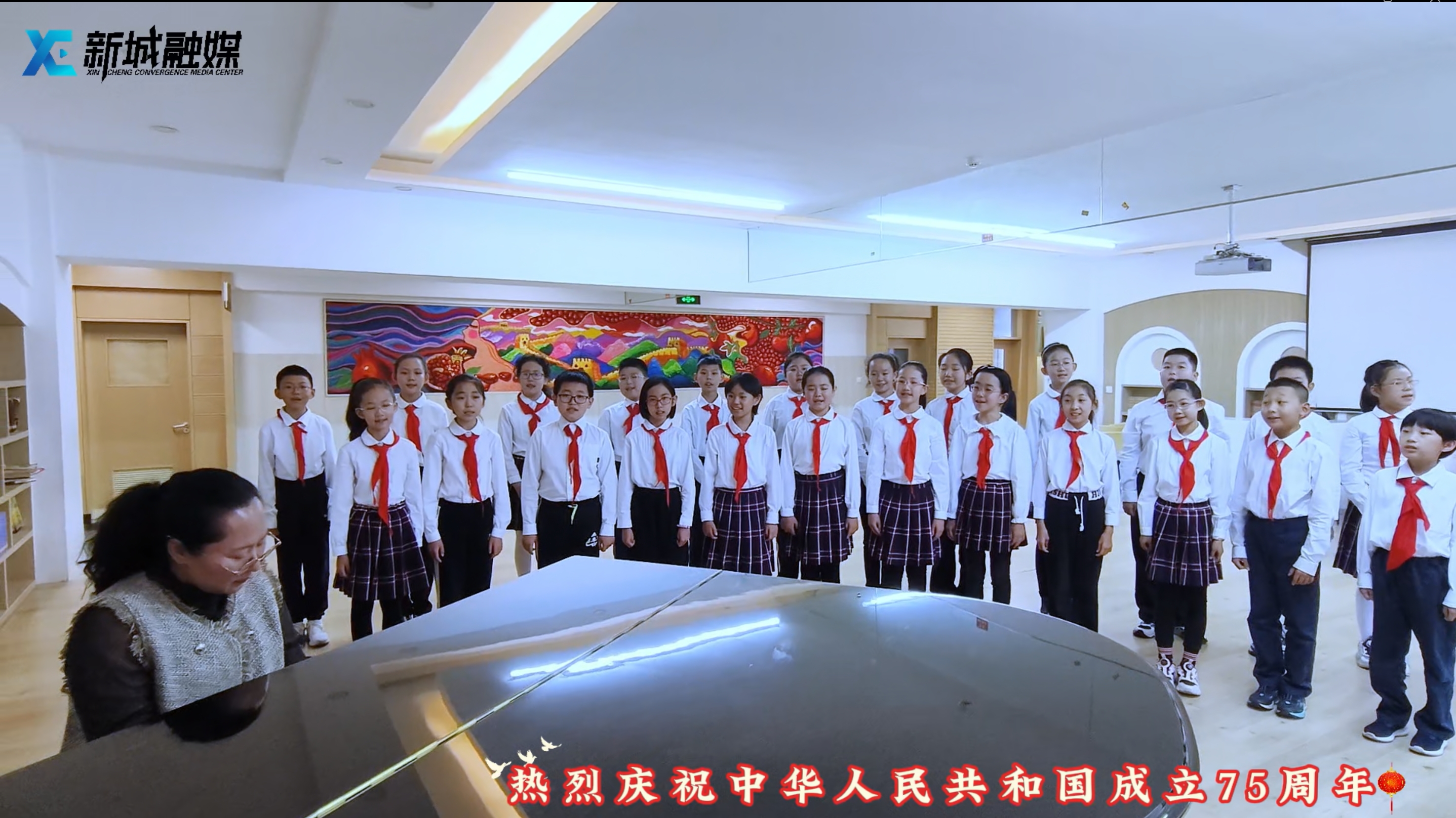 童心向党 祝福祖国